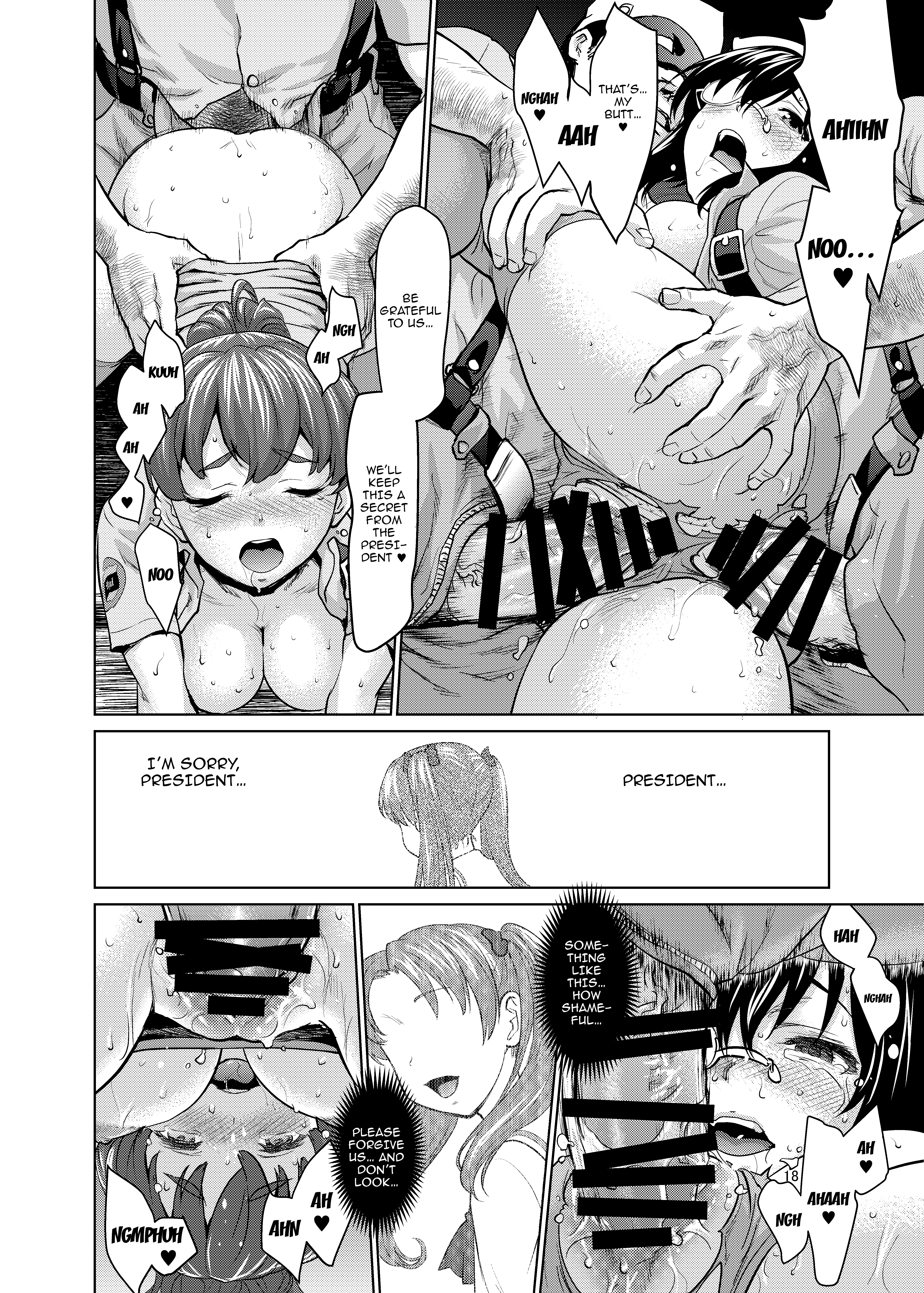 Hentai Manga Comic-Kawashima Momo's and Koyama Yuzu's Great Blue Division High School Infiltration Plan!-Read-17